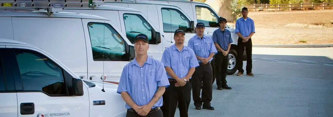 KIC Refrigeration crew ready for Mini Split Repair jobs across El Monte