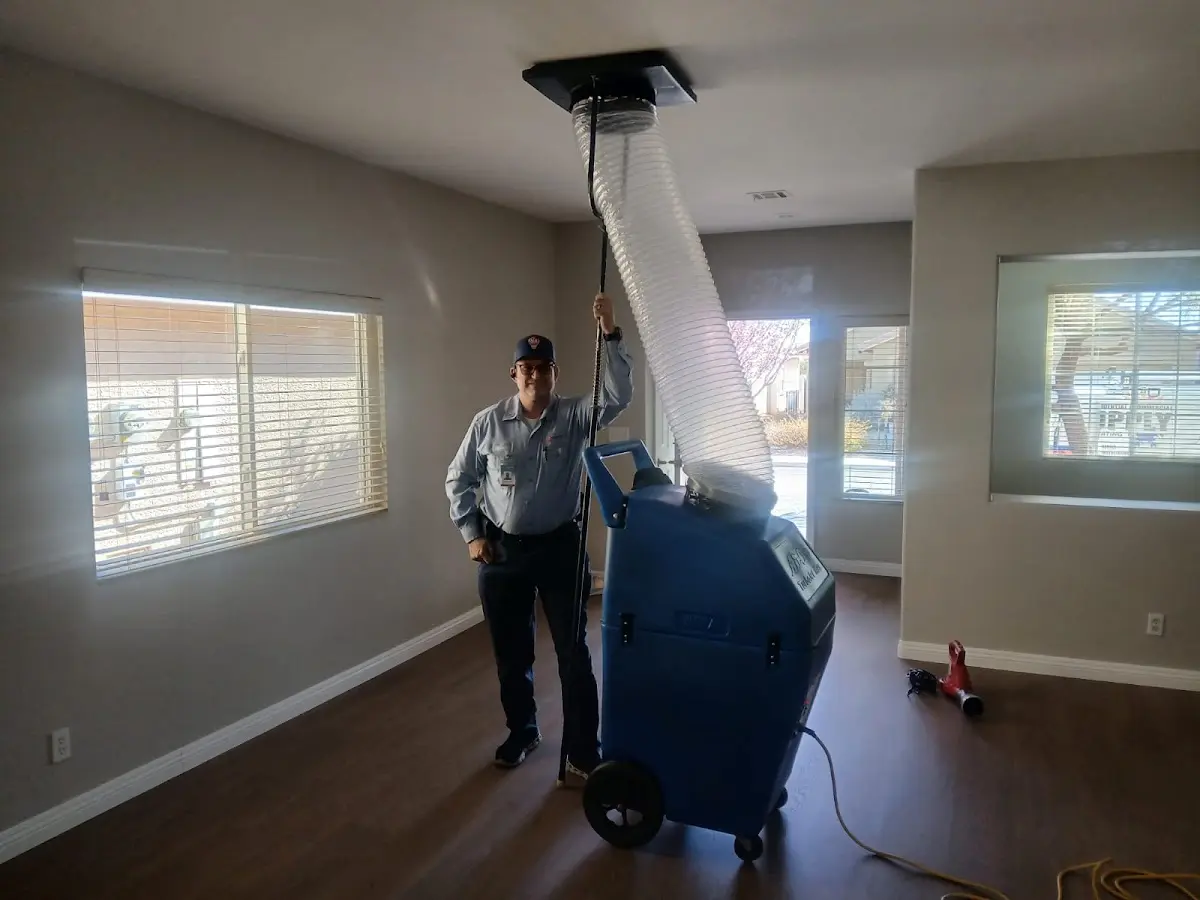 Professional Dryer Vent Cleaning work inside a El Monte home